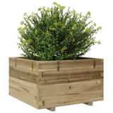 Garden Planter 80x80x49.5 cm Impregnated Wood Pine 3282533