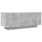 TV Cabinet Concrete Grey 100x35x40 cm Engineered Wood 804440