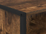 Coffee Table Smoke Oak 80 x 50 x 40 cm Engineered Wood 886434