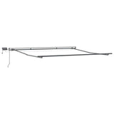 Awning Frame Manual Anthracite 450 x 350 cm Aluminium 313246