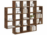 Wall Shelf Old Wood 100 x 13 x 100 cm Engineered Wood 8012250