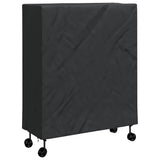 Pingpong Table Cover Plain Black 165 x 70 x 185 cm Fabric 4105929