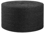 Jute Rope 6 Black 100% Tossa jute 42011606