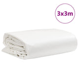 Tarpaulin White 3x3 m 650 g/m 156180