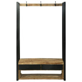 Clothes Rack Brown 110 x 40 x 179 cm Solid Mango wood 4015963
