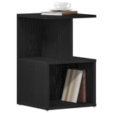 Bedside Cabinet 2 pcs Black Oak 35 x 35 x 55 cm Engineered Wood 862618