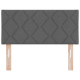 Headboard with Headboard Dark Grey 100 cm Faux Leather 42007229