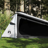 Camping Tent Tunnel 2-Person White Blackout Fabric Waterproof 94615