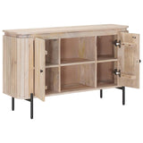 Sideboard 105 x 30 x 65 cm Solid Mango Wood and Engineered Wood 42020112