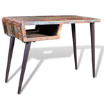 Reclaimed Wood Desk with Iron Legs 241138