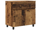 Bathroom Vanity Unit Old Wood 60 x 35 x 80 cm Engineered Wood 889423