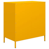 Sideboard Mustard Yellow 68x39x73.5 cm Cold-rolled Steel 851289
