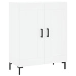Highboard White 69.5x34x180 cm Engineered Wood 3189957