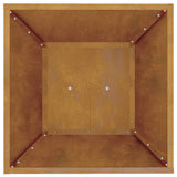 Pillar Planter Silver 40 x 40 x 100 cm 873864