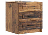 Bedside Cabinet Old Wood 43 x 41 x 63.5 cm Engineered Wood 895713