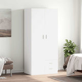 Wardrobe White 80x52x180 cm Engineered Wood 800639