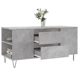Coffee Table Concrete Grey 102x44.5x50 cm Engineered Wood 831000