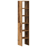 Bookcases 2 pcs Stackable Old Wood 30x30x80 cm Engineered Wood 858818