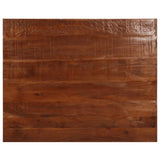 Table Top 90x80x2.5 cm Rectangular Solid Wood Reclaimed 371210