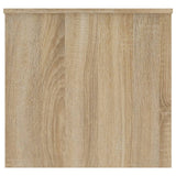 Coffee Table Sonoma Oak 102x55.5x52.5 cm Engineered Wood 809668