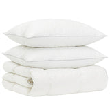 90% Goose Down Duvet Set FULDA 3 pcs 135 x 220 cm Winter White 3442547