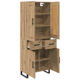 Highboard 2 pcs Artisan Oak 69.5 x 34 x 180 cm 3415884