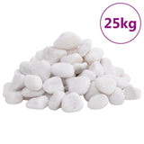 Polished Pebbles 25 kg White 2-5 cm 3217193