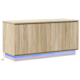 TV Cabinet Sonoma Oak 100 x 38 x 49 cm Engineered Wood 869668