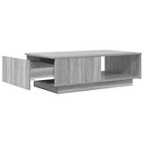 Coffee Table Grey Sonoma 95 x 55 x 31 cm Engineered Wood 8000185