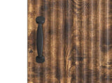 Sideboard Smoked Oak 33 x 34.5 x 87 cm Engineered Wood 895290
