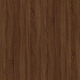 Oven Cabinet Lyon Brown Oak 60x46x81.5 cm Engineered Wood 825836