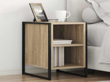 Bedside Table 2 pcs Sonoma 39.5 x 30 x 50 cm Engineered Wood 886633