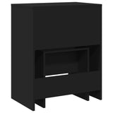 Dressing Table and Stool Black 60x40x113.5 cm 848214