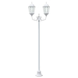 Garden Light White 68 x 20 x 235 cm Aluminium and Glass 42000343