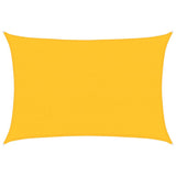 Sunshade Sail 160 g/m Rectangular Yellow 4x6 m HDPE 311574