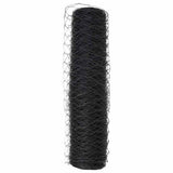 Hexagon Fence Grey 0.8 x 50 m PVC 42005568
