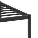 Bed Frame without Mattress Brown Oak 100x190 cm Engineered Wood 4106835