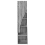 Corner Cabinet 32x32x140cm Engineered Wood Grey Sonoma 889881