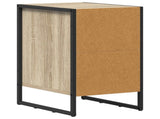 Bedside Table 2 pcs Sonoma 39.5 x 30 x 50 cm Engineered Wood 886645
