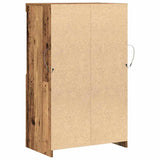 LED Sideboard Brown 60 x 37 x 100 cm Engineered Wood 863033