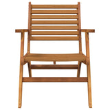 Garden Chair Brown Solid acacia wood Standard Durable 316252