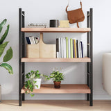 Wall Shelf Light Brown 100x50x cm Treated Solid Wood Oak 363688