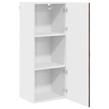 Wall Cabinet PORTO Brown Oak 40 x 31 x 100 cm Engineered Wood 885472