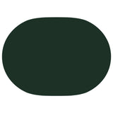 Table Cloth 5 pcs Oval Dark Green 130 x 180 cm Polyester 42040270