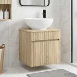 Wall-mounted Sink Vanity Sonoma Oak 49 x 44.5 x 66.5 cm 890604