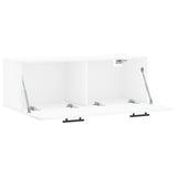 Wall Cabinet White 100x36.5x35 cm Engineered Wood 830156
