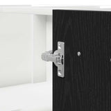 Hanging Cabinet Black Oak 75.5 x 75.5 x 80.5 cm Engineered Wood 863287