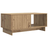 Coffee Table Artisan Oak 90 x 50 x 40 cm Engineered Wood 894044
