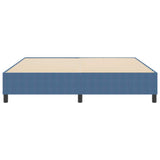 Platform Bed Frame Blue 180 x 200 cm Fabric 3337425