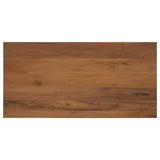 Coffee Table Natural 100 x 50 x 40 cm Solid Teak Wood 42024252